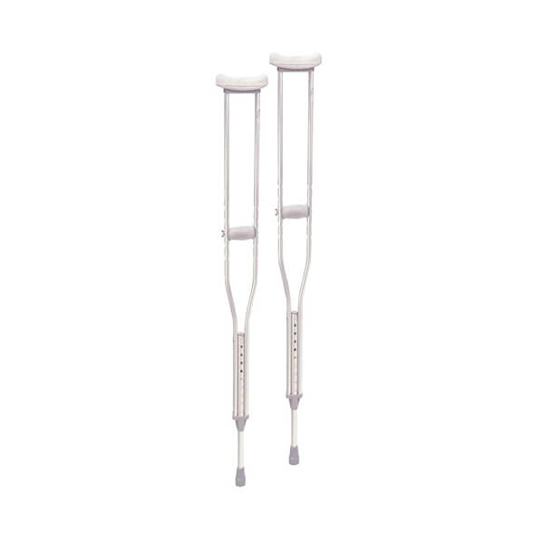 Aluminum Crutches with Accessories